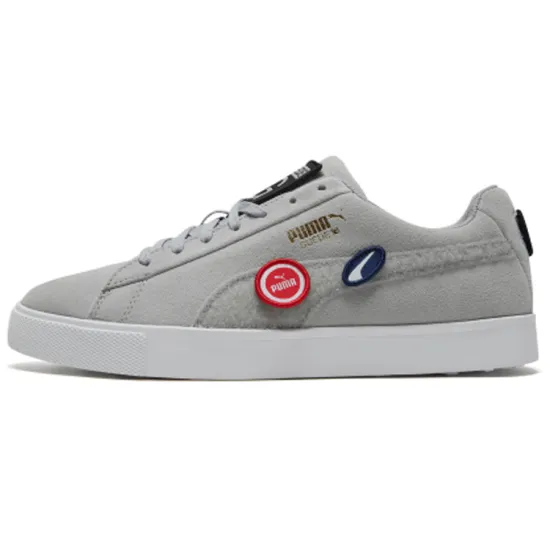 PUMA Suede Skateboarding Shoes Unisex Low-top Gray