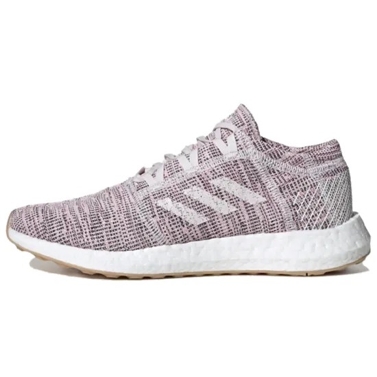 Adidas Pureboost Go Running Shoes Women's Low-top Pink/white