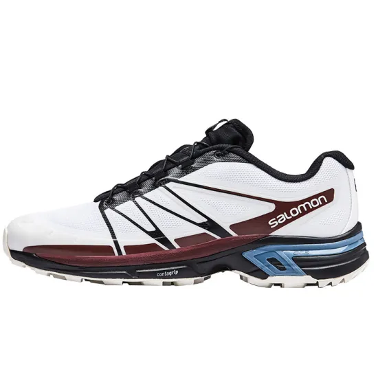 SALOMON XT-Wings 2 Running Shoes Unisex Low-top White/Red/Blue