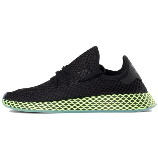 Adidas Deerupt Core Black Ash Blue