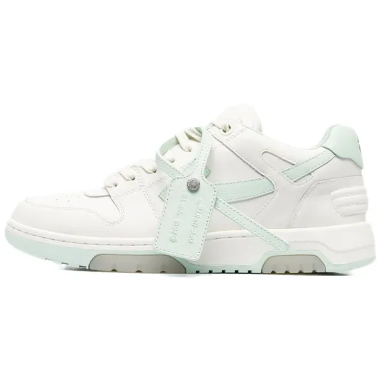 OFF-WHITE Out Of Office Low-Top Sneakers Mint-Green