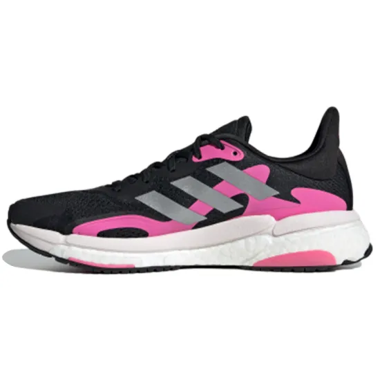 Adidas Solar Boost 3 Black Screaming Pink Women's