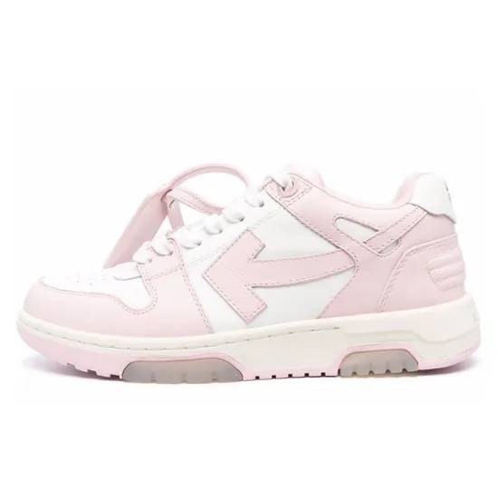 OFF-WHITE Out Of Office Low-Top Sneaker 'Pink White' Women's