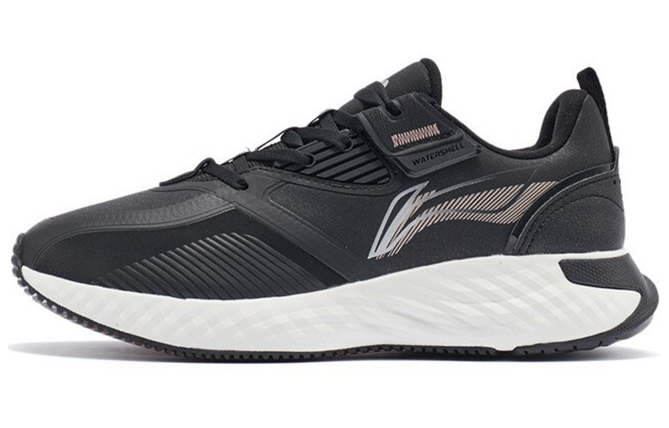 Li Ning Cloud Shield Cushioning Rebound Low top Running Shoes Women's Black