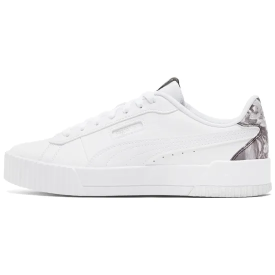 PUMA Carina Series Skateboarding Shoes Women's Low-top White/Black