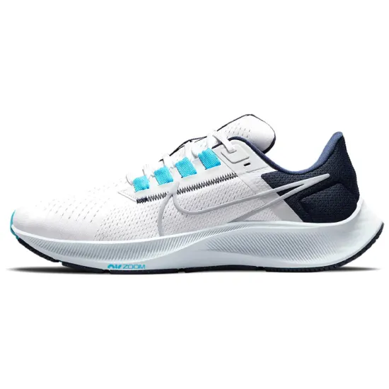 Nike Air Zoom Pegasus 38 White Midnight Navy