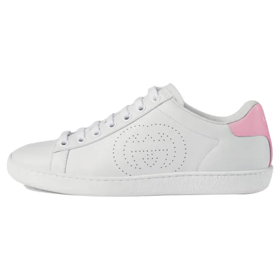 GUCCI Ace Interlocking G White Women's