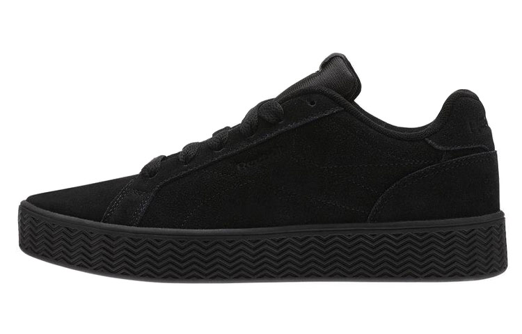 Reebok Royal Complete Clean non-slip, shock-absorbing and wear-resistant low-cut casual sneakers for women, black