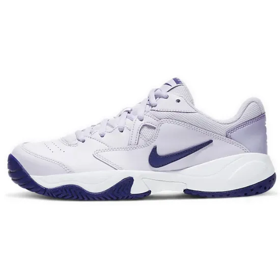 Nike Court Lite 2 Tennis Shoes Women's Low-top White / Grape Purple