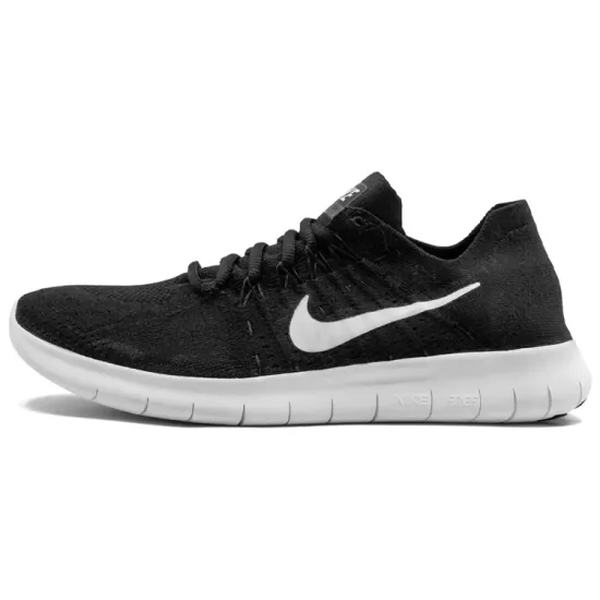 Nike Free RN Flyknit 2017 Black/White-Anthracite Women's