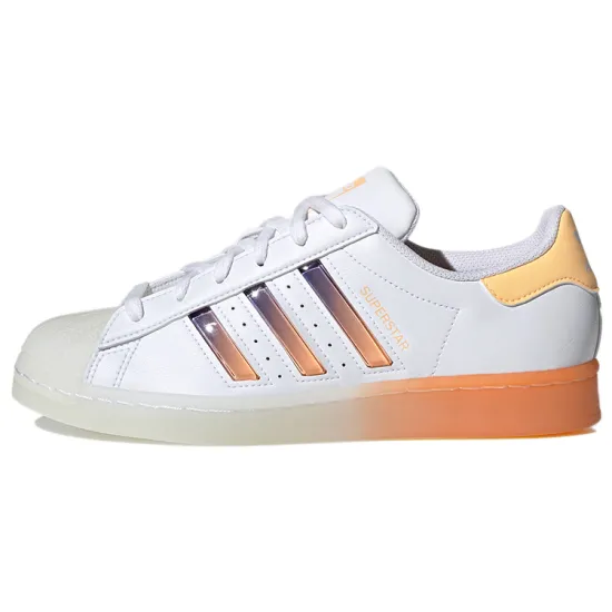 Superstar Women's Adidas Originals 'White Acid Orange' Women's