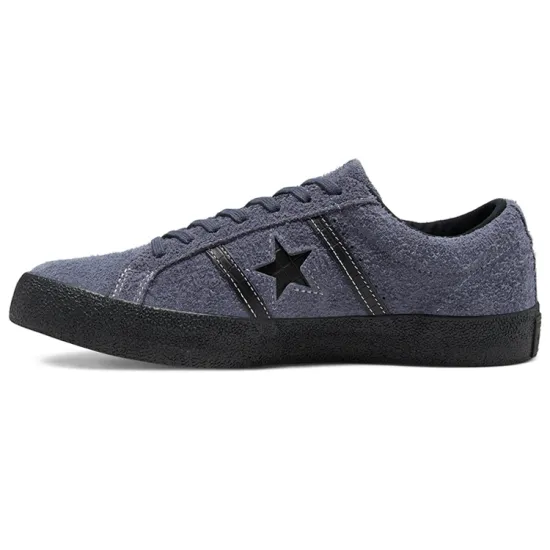 Converse One Star Skateboarding Shoes Unisex Low-top Black/purple