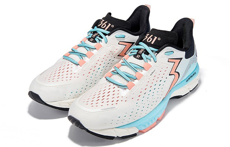 361° QU!KFOAM Low top Running Shoes Men’s White Blue