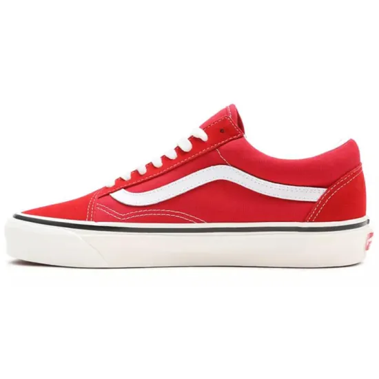 Vans Old Skool 36 Dx Anaheim Factory Red White