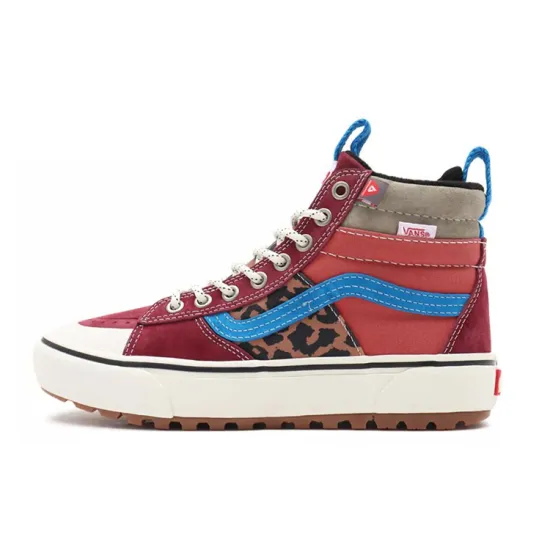 Vans SK8 Skateboarding Shoes Unisex High-top Brown/Orange