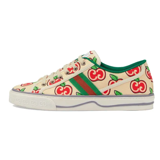 GUCCI Women's Tennis 1977 'GG Apple Print'
