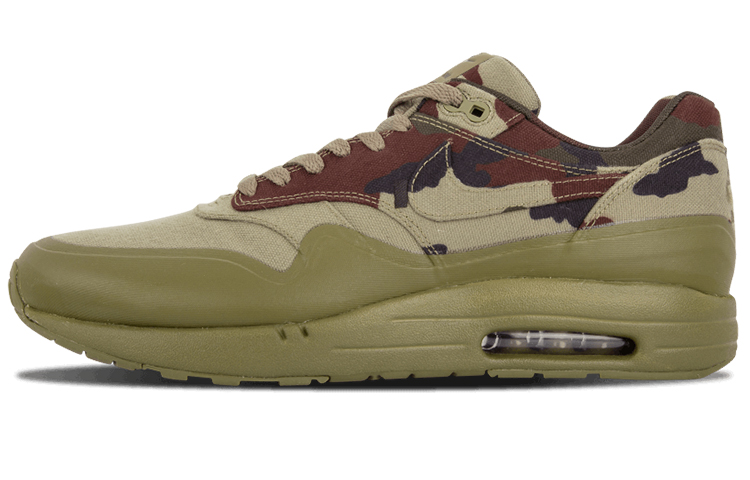 Nike Air Maxim 1 SP Comfortable and versatile Low-top running shoes Men and women Camouflage