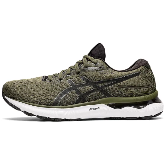 Asics Gel-Nimbus 24 Olive Canvas Gunmetal