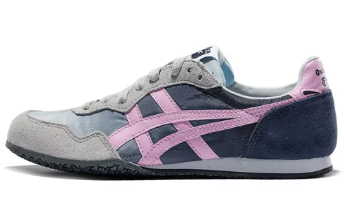 Onitsuka Tiger SERRANO Casual Shoes Women's Low Top Gray/Blue/Pink