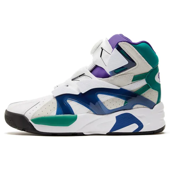 Puma Disc Blaze Skateboarding Shoes Men High-top White/Green/Blue