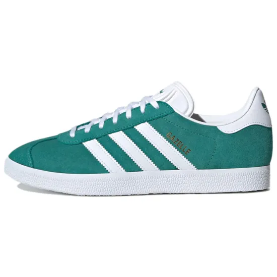 Adidas Originals GAZELLE Skateboarding Shoes Unisex Low-top Green/white