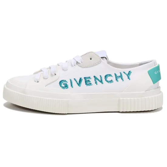 Givenchy Canvas Shoes Women's Low Top White