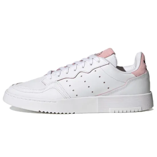 Adidas Supercourt White Clear Pink Women's