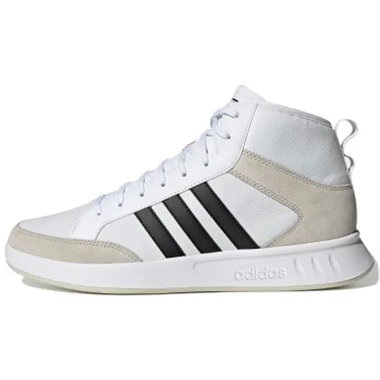 adidas Court80s Skateboarding Shoes Unisex High-top White