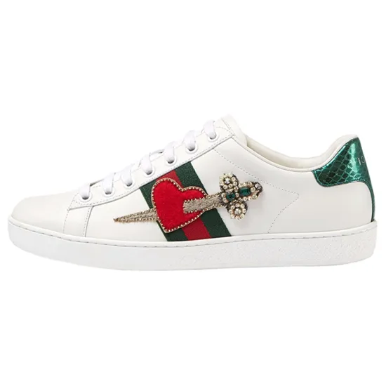 GUCCI Women's Ace Embroidered 'Bee' Women's
