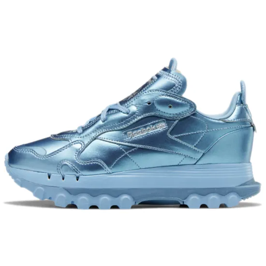 Reebok Classic Leather Cardi B Fluid Blue Women's
