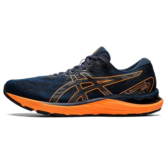 Asics Gel Cumulus 23 'French Blue Shocking Orange'