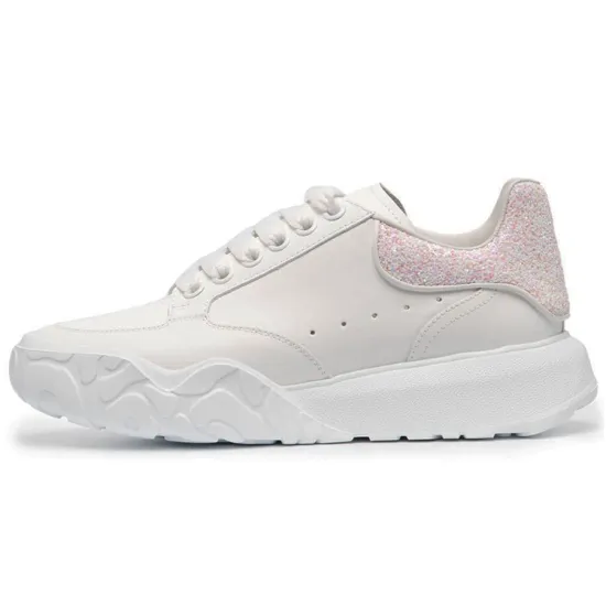 Alexander McQueen Court Low Top Casual Shoes Women's White