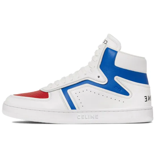 CELINE 'Z'Trainer CT 01 Stylish Skateboarding Shoes Women's White Blue Red