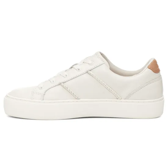 UGG Stylish Skateboarding Shoes Women's Low-top Milk White