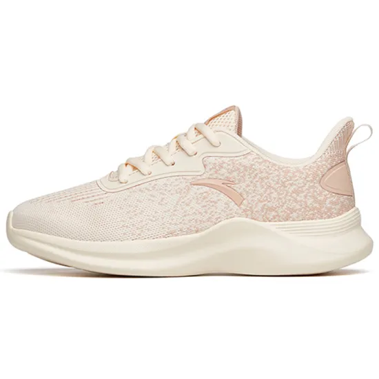 ANTA Running Collection Running Shoes Women's Low-Top Oatmeal White/Clay