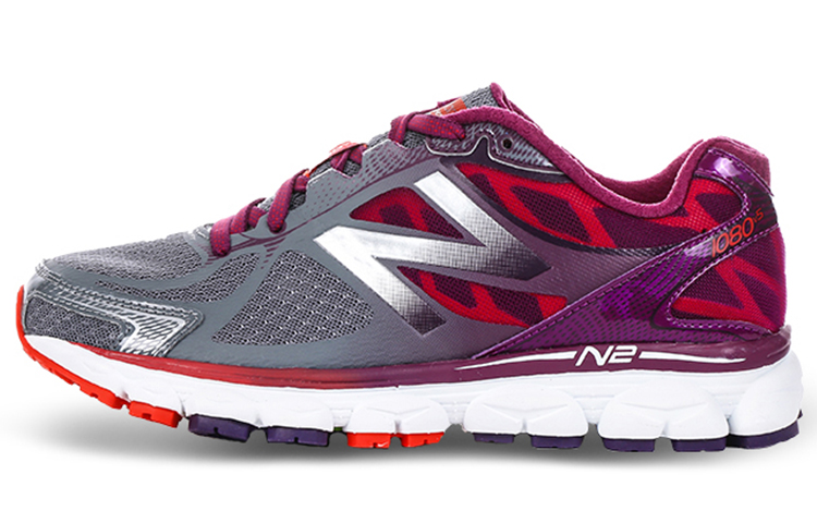 New Balance 1080 Series Low Tops Gray Purple Women's