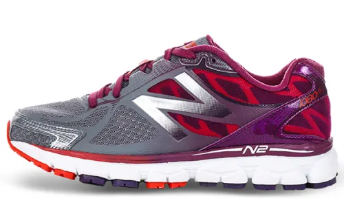 New Balance 1080 Series Low Tops Gray Purple Women's
