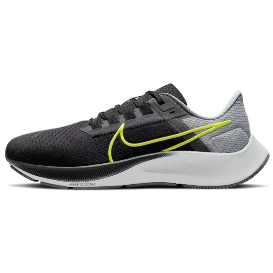 Nike Air Zoom Pegasus 38 Black Smoke Grey Volt