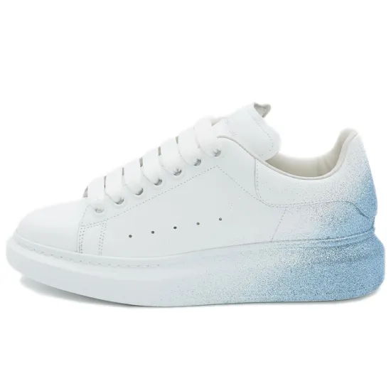 Alexander McQueen Casual Shoes Women's Low-Top White Blue
