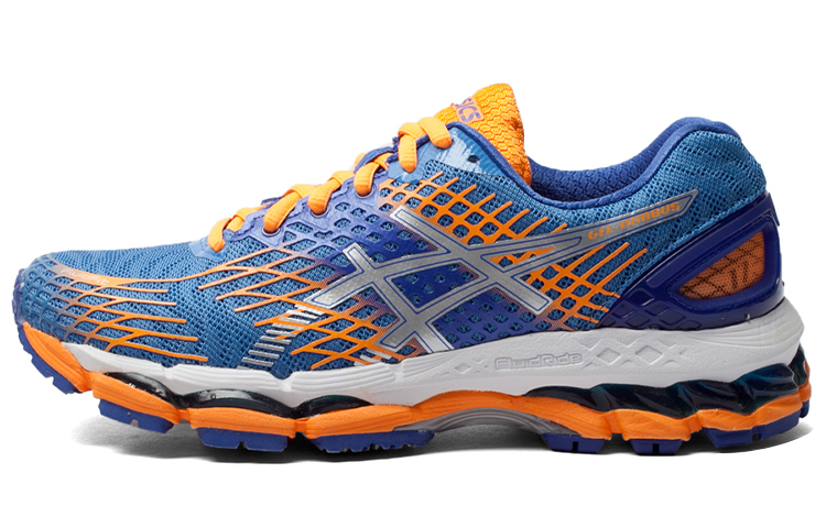 Asics GEL Nimbus 17 Low top Running Shoes Women’s Blue Orange