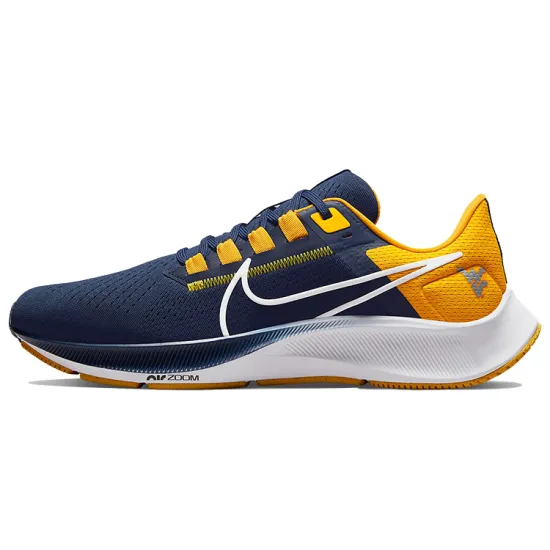 Nike Pegasus 38 Running Shoes Men Low-top Yellow/blue/white