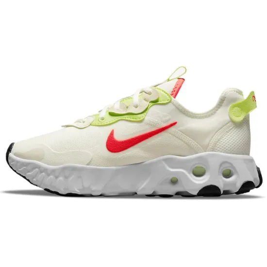 Nike React Art3mis Running Shoes Women's Low-top Sail White/light Lemon Yellow/white/bright Crimson