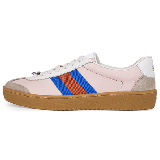 GUCCI Women's G74 Web Low 'Pink Oatmeal' 2021 Women's