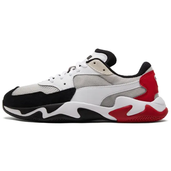 Puma Storm Lifestyle Shoes Unisex Low-top White/Black/Red