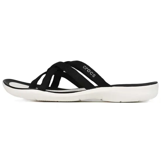 Crocs Swiftwater Flip-flops Women's Black/white