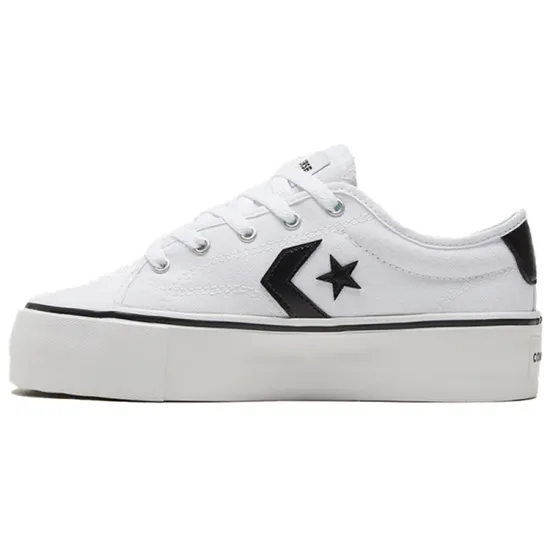 Converse Star Player 76 Skateboarding Shoes Women's Low-top White/Black