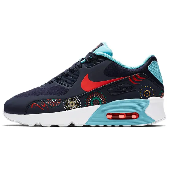 Nike Air Max 90 Ultra 2.0 'Black Red Blue' Women's