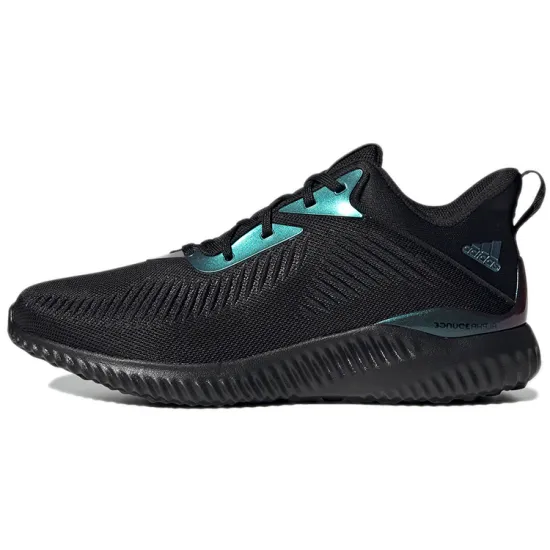 Adidas AlphaBounce Running Shoes Unisex Low-top Black/Blue