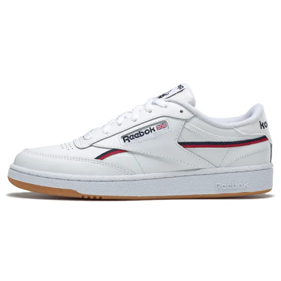 Reebok Club C 85 Black White Red Skate Shoes 'Black White Red'