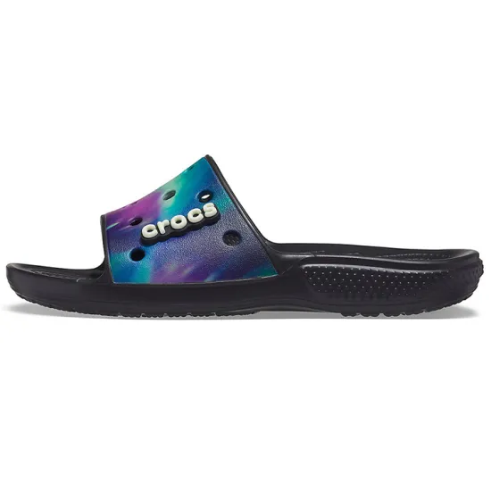 Crocs Classic Clog Casual Shoe Unisex Multi Color Black